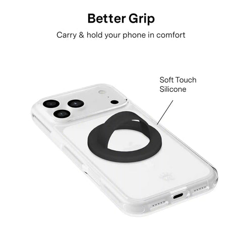 Just Black MagSafe Grip Loop