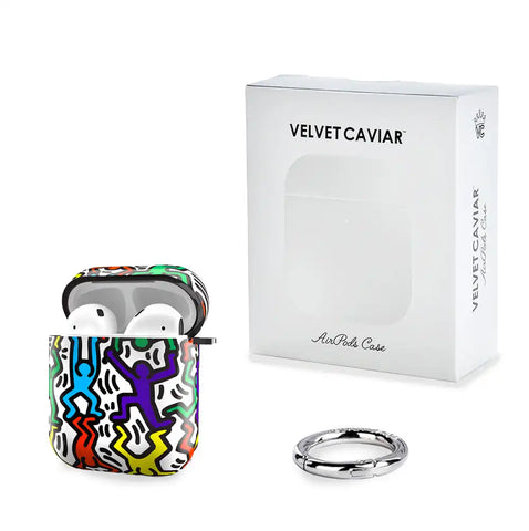 Keith Haring Rainbow Dancers AirPod Case