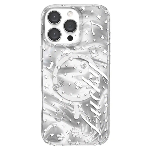 Lucky Girl Holo iPhone Case