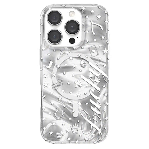 Lucky Girl Holo iPhone Case