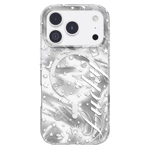 Lucky Girl Holo iPhone Case