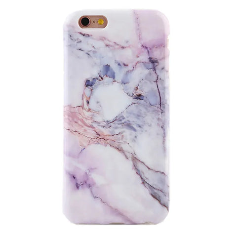 Violet Sky Marble iPhone Case