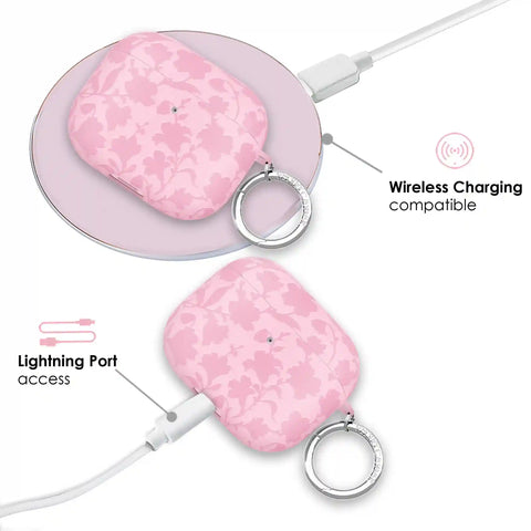 Magical Mauve Floral AirPod Case