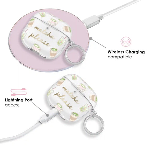 Matcha Please AirPod Case