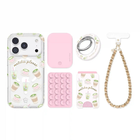 Matcha Please iPhone Bundle Set