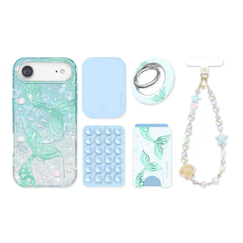 Mermaid Glitter Holo iPhone Bundle Set