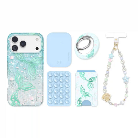 Mermaid Glitter Holo iPhone Bundle Set