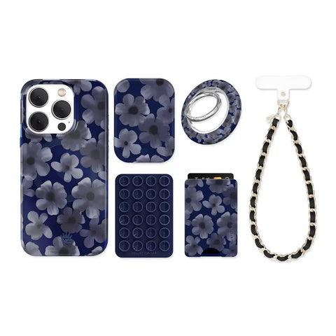 Midnight Blossom iPhone Bundle Set