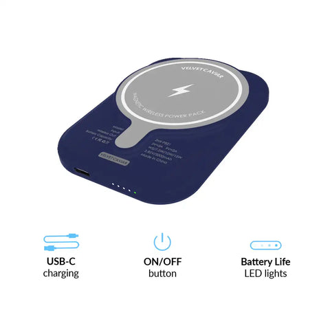 Midnight Stars Portable MagSafe Charger Power Pack