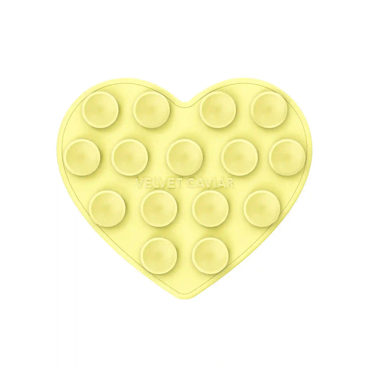 Butter Yellow Heart MagSafe MightyGrip