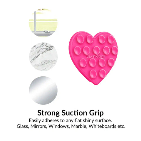 Hot Pink Heart MagSafe MightyGrip