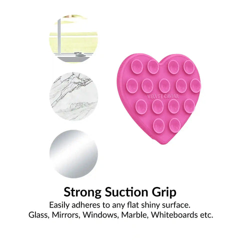 Orchid Pink Heart MagSafe MightyGrip