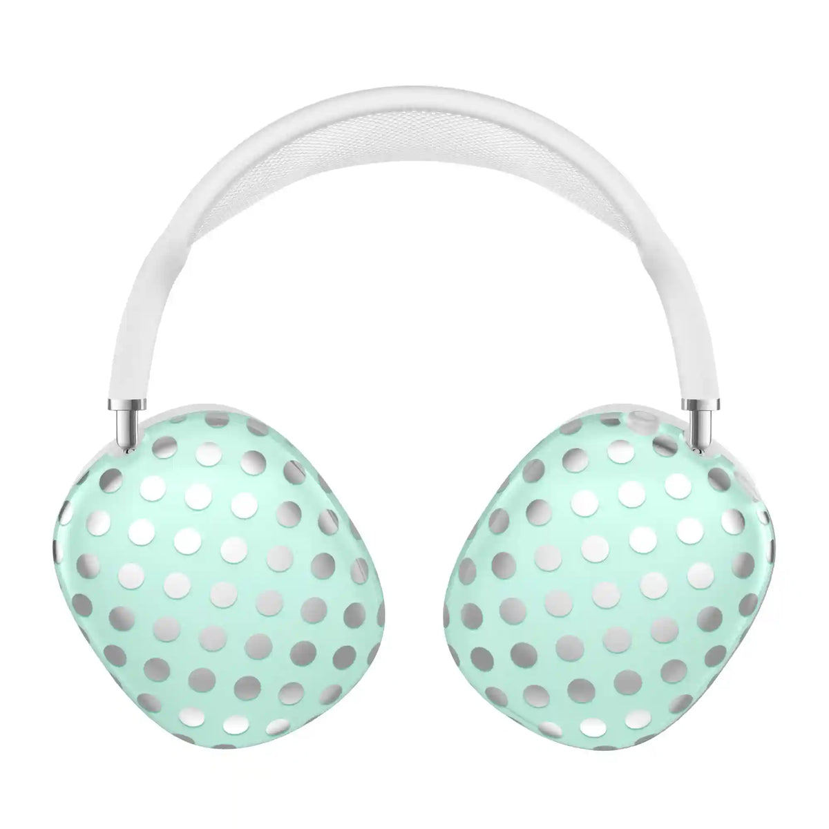 Mint Chrome Polka Dot AirPod Max Case