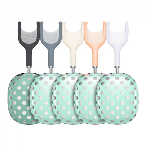 Mint Chrome Polka Dot AirPod Max Case
