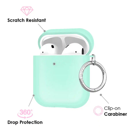 Mint Jelly AirPod Case