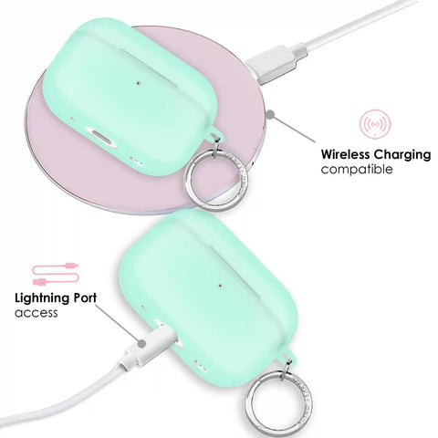 Mint Jelly AirPod Case
