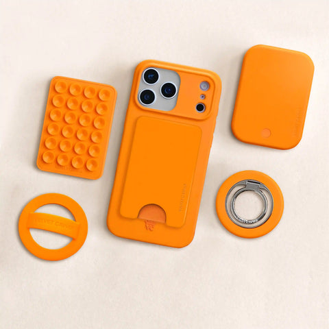 Pumpkin Spice Orange MagSafe Wallet