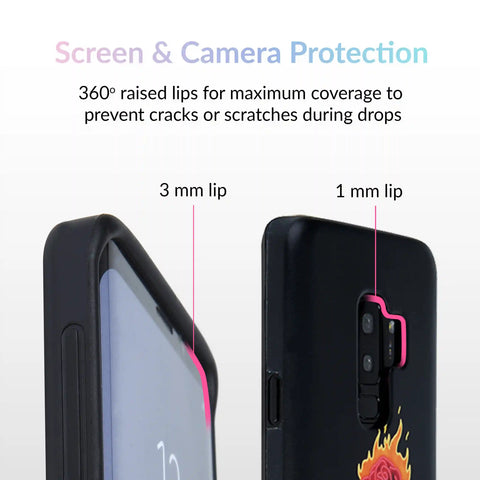 Neon Rose iPhone Case by Nessa