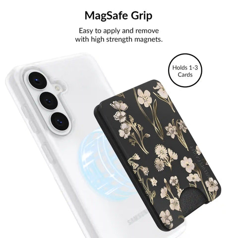 Nightbloom Gold Chrome Floral Samsung Bundle Set
