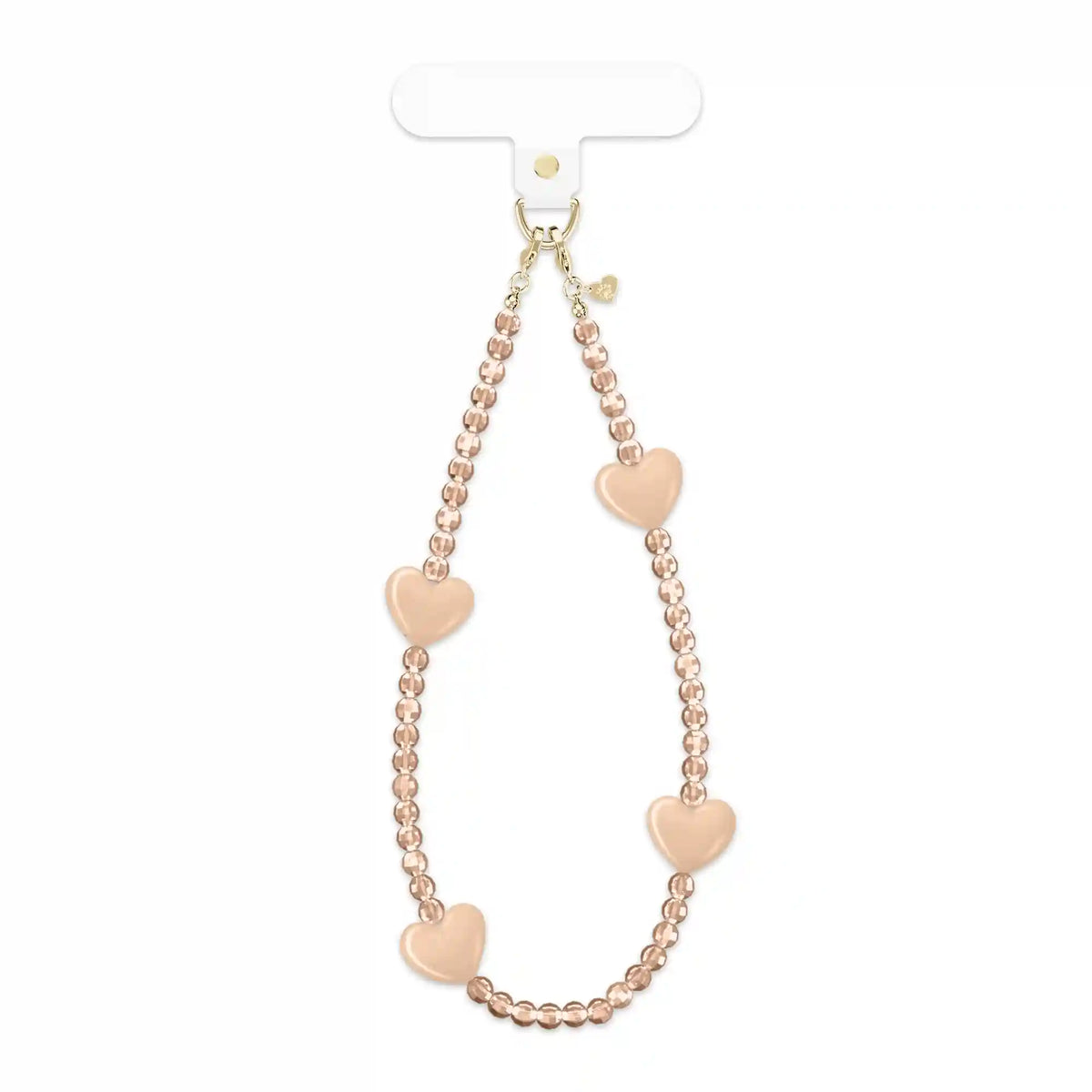 Nude Heart Phone Charm