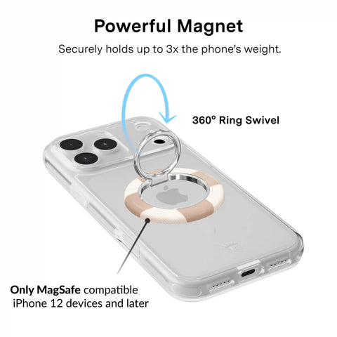 Nude Vibe Checker MagSafe Grip Ring