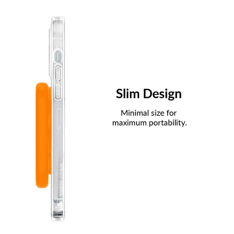 Pumpkin Spice Orange Portable MagSafe Charger Power Pack