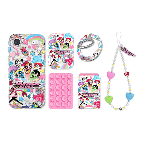 The Powerpuff Girls Girl Power iPhone Bundle Set