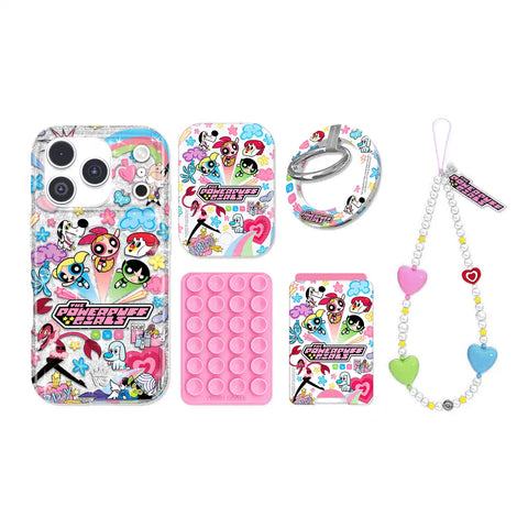 The Powerpuff Girls Girl Power iPhone Bundle Set