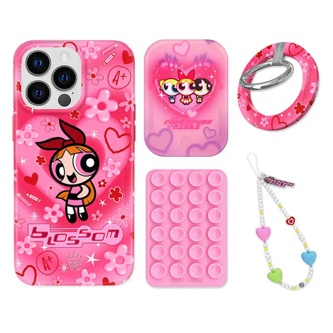 The Powerpuff Girls Blossom iPhone Bundle Set - Grip