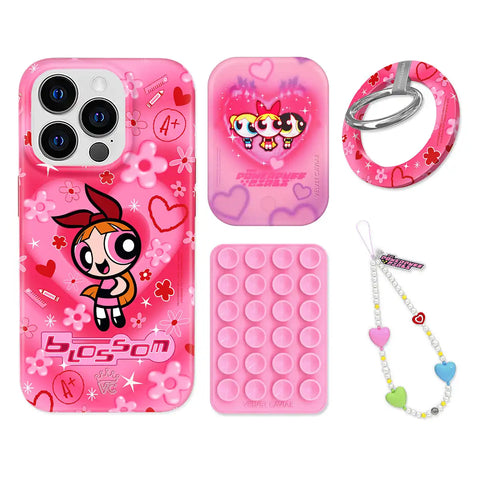 The Powerpuff Girls Blossom iPhone Bundle Set - Grip