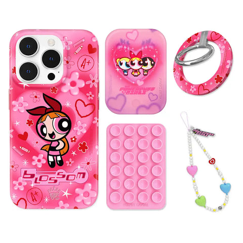 The Powerpuff Girls Blossom iPhone Bundle Set - Grip