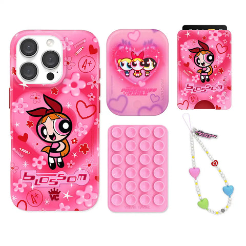 The Powerpuff Girls Blossom iPhone Bundle Set - Wallet
