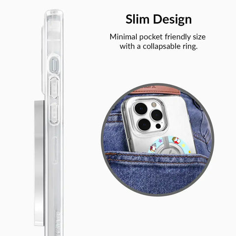 Pudgy Penguins Polar Blue MagSafe Grip Ring