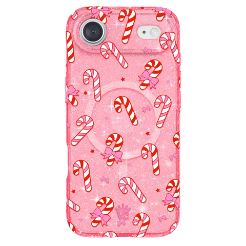 Pink Peppermint Princess iPhone Case