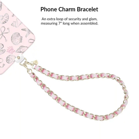 Pink Coastal Seashells Samsung Bundle Set