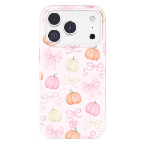 Pink Pumpkin Princess iPhone Case