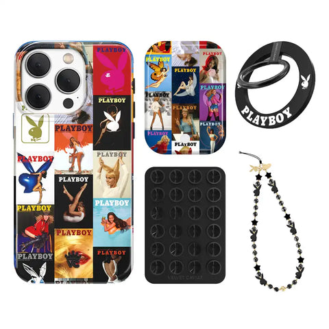 Playboy Centerfold iPhone Bundle Set - Grip