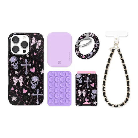 Pretty Punk Skulls iPhone Bundle Set