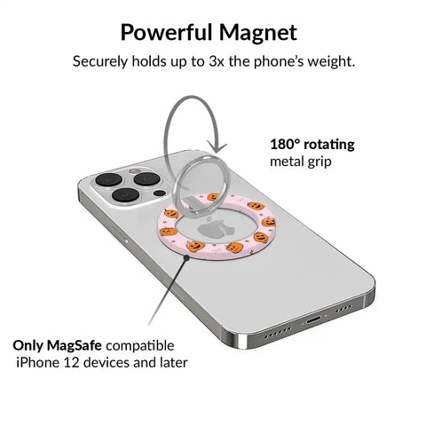 Pumpkin Princess MagSafe Grip Ring