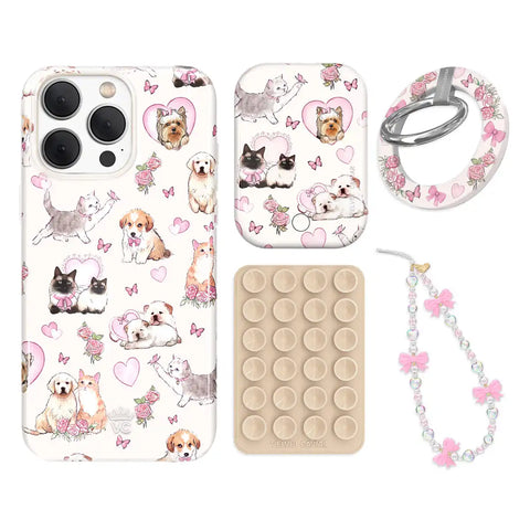 Puppies and Kittens iPhone Bundle Set - Grip