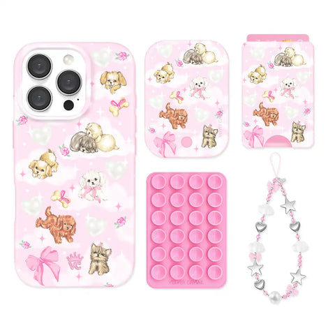 Puppy Love iPhone Bundle Set - Wallet