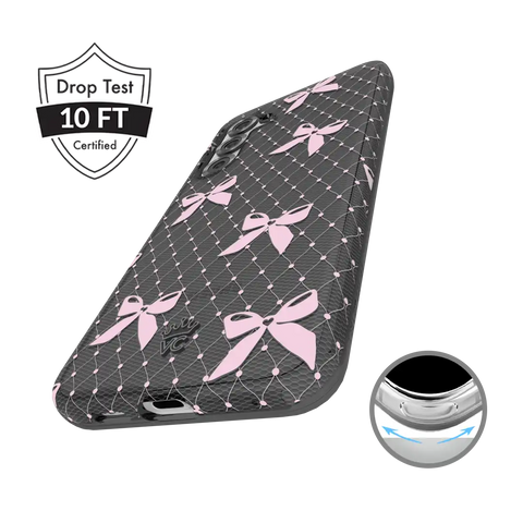Lacy Pink Bows Samsung Case