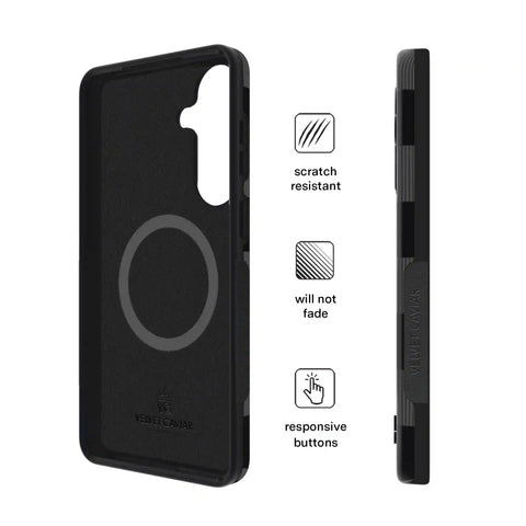 Noir Vibe Checkered Samsung Case