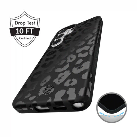Black Leopard Samsung Case