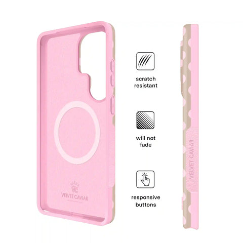 Brown Sugar Polka Dot Samsung Case