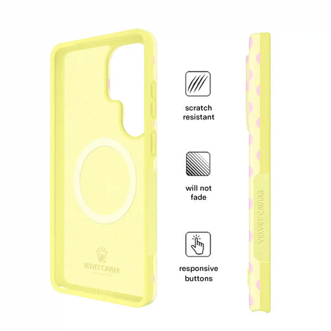 Buttercream Polka Dot Samsung Case