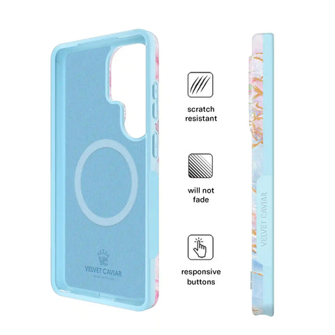 Holo Moonstone Marble Samsung Galaxy Case