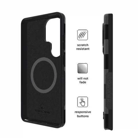 Noir Vibe Checkered Samsung Case