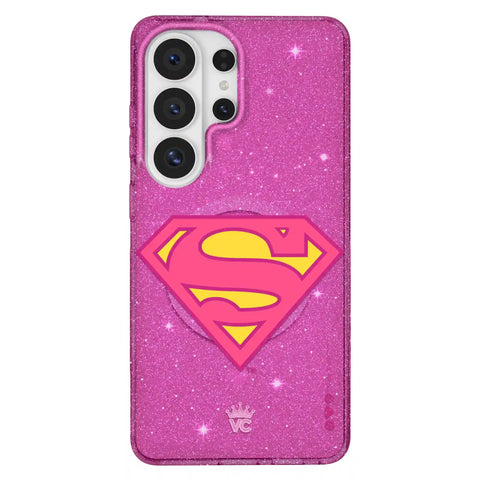Supergirl Stardust Glitter Samsung Case