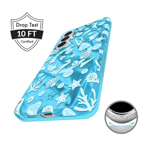 Aquamarine Holo Samsung Case